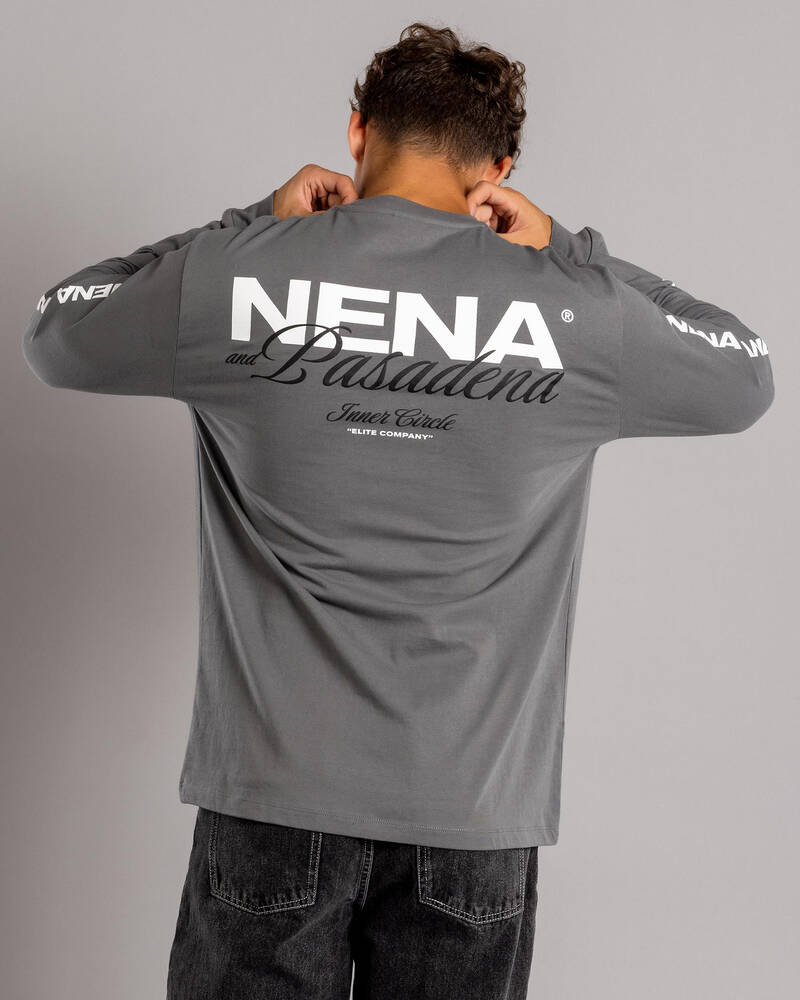 Nena & Pasadena Public Relaxed Long Sleeve T-Shirt for Mens