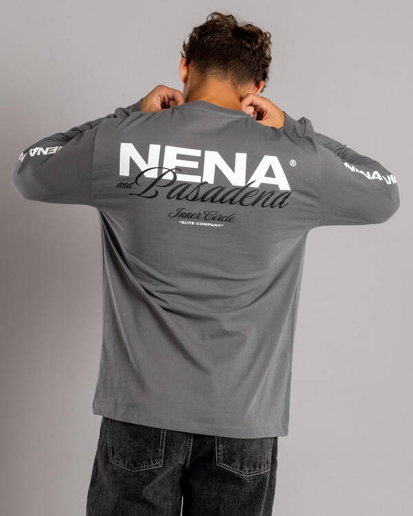 Nena & Pasadena Public Relaxed Long Sleeve T-Shirt for Mens