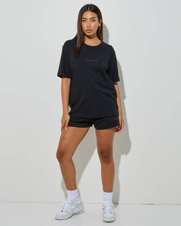 Champion Script Oversized T-Shirt for Womens
