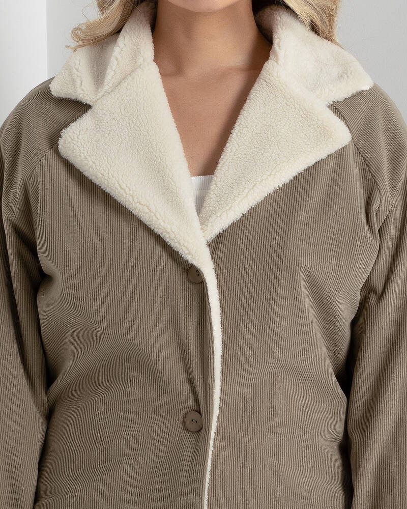 Rusty The Secret Cord Jacket for Womens
