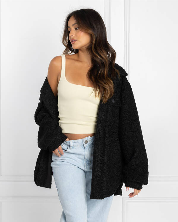 Ava And Ever Houston Soft Boucle Shacket for Womens