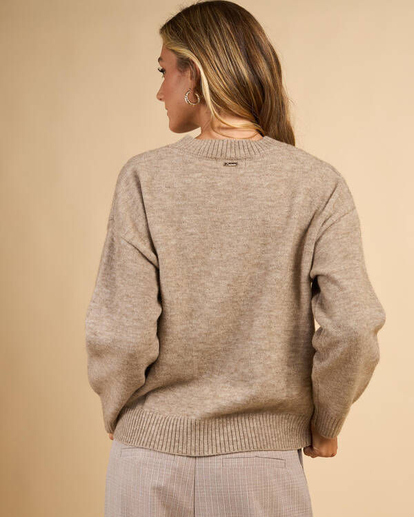 Mooloola Horizon Crew Knit Jumper for Womens