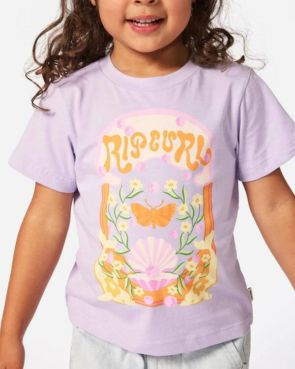 Rip Curl Toddlers' Rainbow Tropics Art T-Shirt for Womens