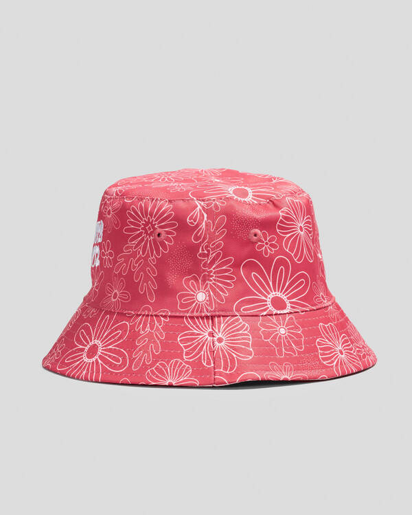 Santa Cruz Girls' Vibes Repeat Mono Bucket Hat for Womens