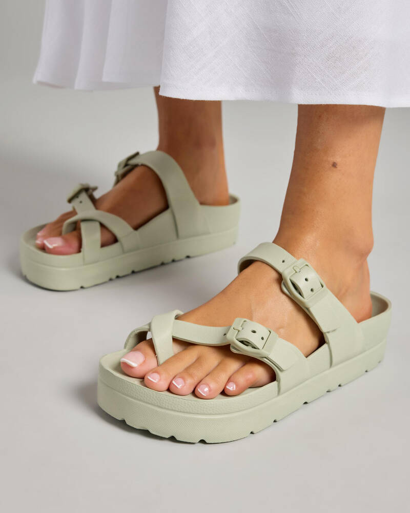 Ava And Ever Rumer Slide Sandals for Womens