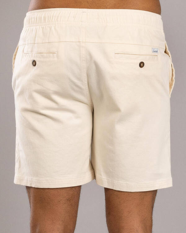 Lucid Urbane Elastic Waist Shorts for Mens