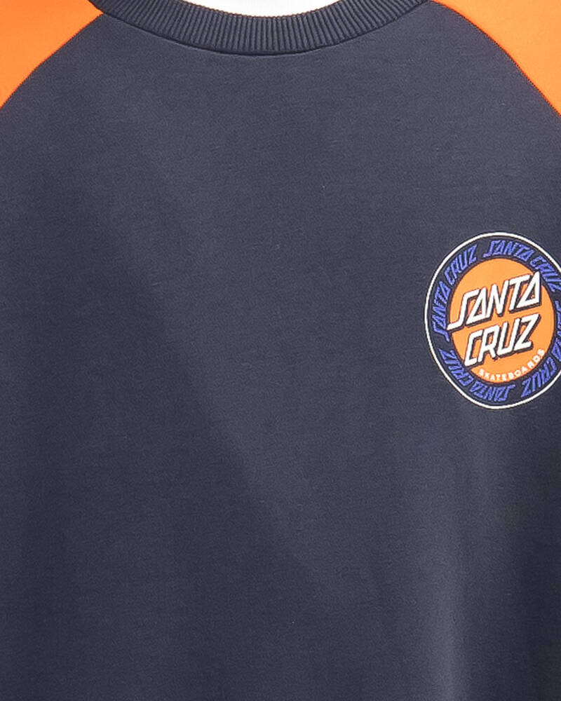 Santa Cruz Boys' Ringed Dot Sweatshirt for Mens