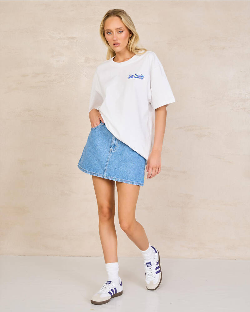 Lee Relaxed Mini Skirt for Womens