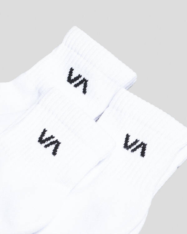 RVCA Women's' VA Mini Crew Sock Pack for Womens