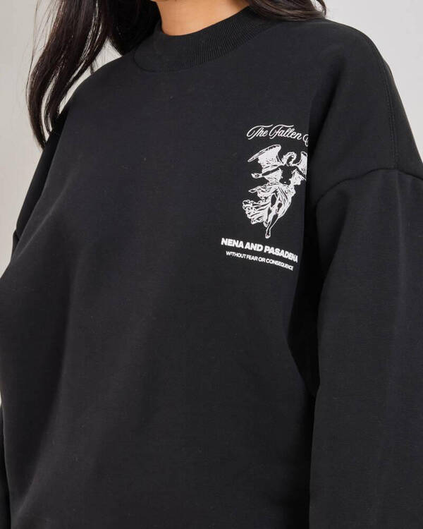 Nena & Pasadena Cattle Box Fit Sweatshirt for Womens