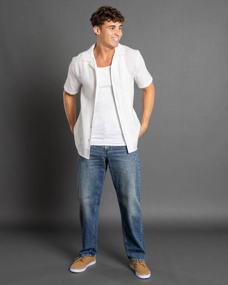 Lucid Adrift Short Sleeve Shirt for Mens