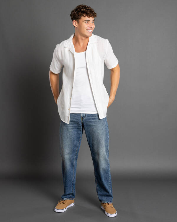 Lucid Adrift Short Sleeve Shirt for Mens