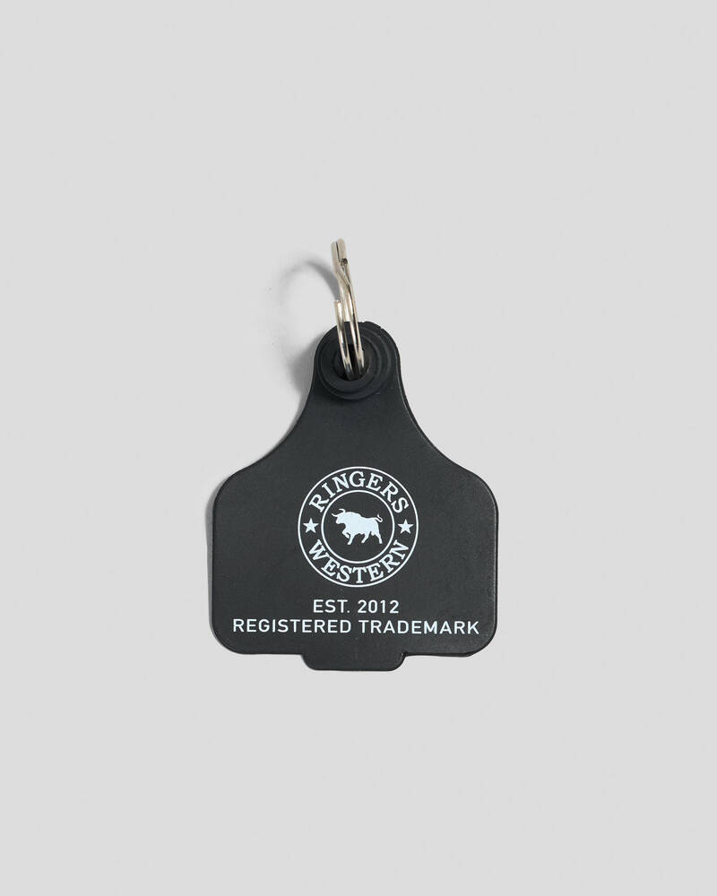 Ringers Western Cattle Tag Keyring for Unisex