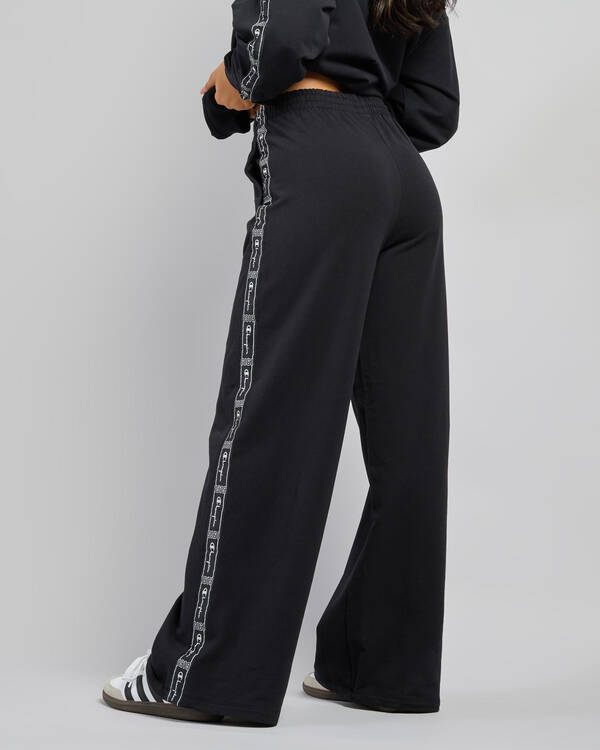 Champion Lux Taping Wide Leg Pants for Womens