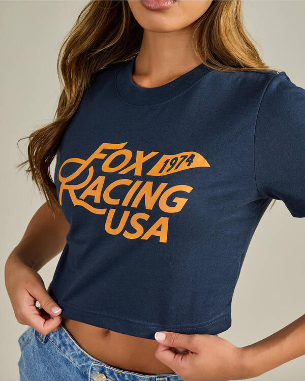 Fox Fox USA Baby Tee for Womens