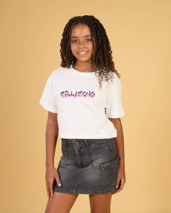 Girl's Say My Name Crop T-Shirt