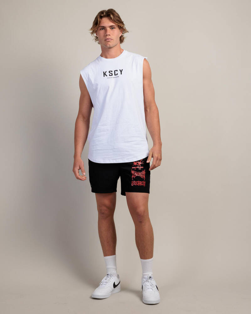 Kiss Chacey Visualise Dual Curved Muscle Tank for Mens