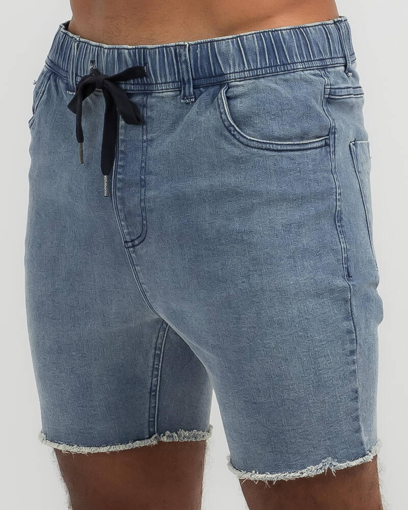 Skylark Lured Elastic Waist Shorts for Mens