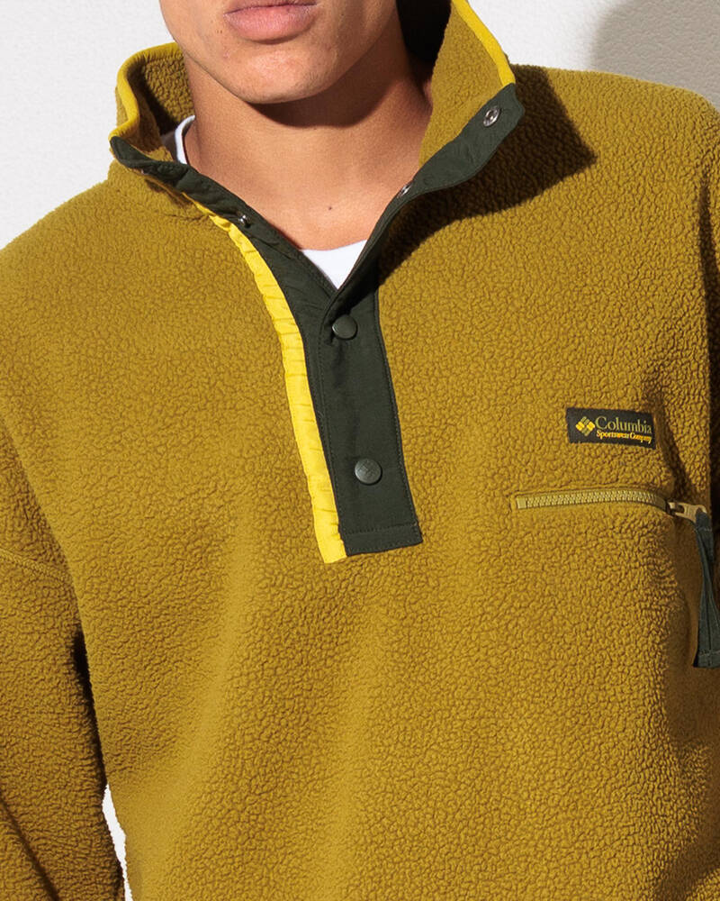 Columbia Helvetia II Half Snap Fleece Sweatshirt for Mens