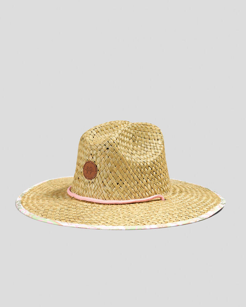 Roxy Pina To My Colada Printed Panama Hat for Womens