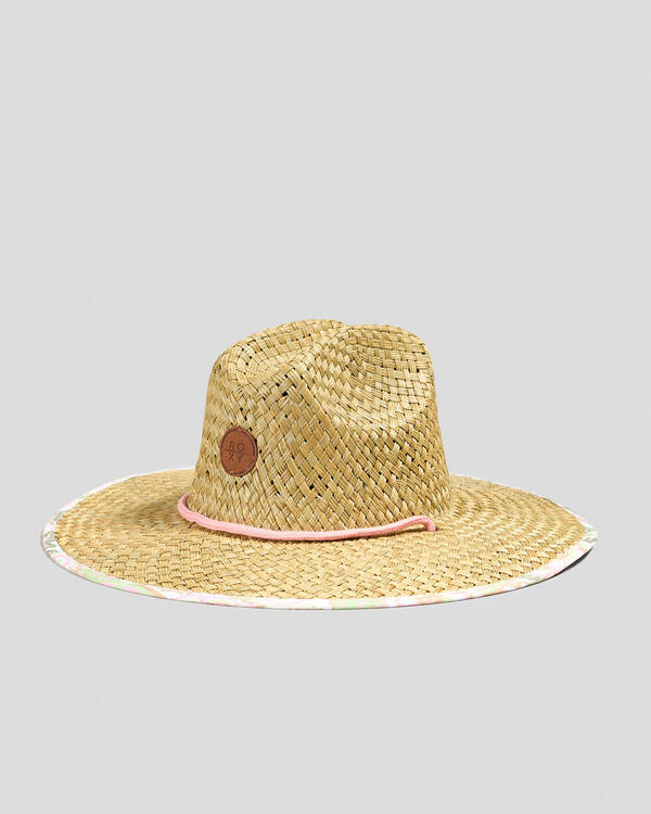 Roxy Pina To My Colada Printed Panama Hat for Womens