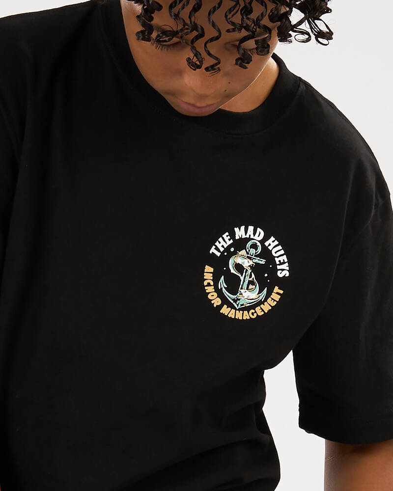 The Mad Hueys Boys' Anchor Management T-Shirt for Mens