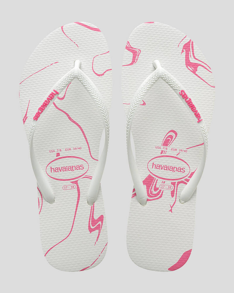 Havaianas Slim Marble Thongs for Womens