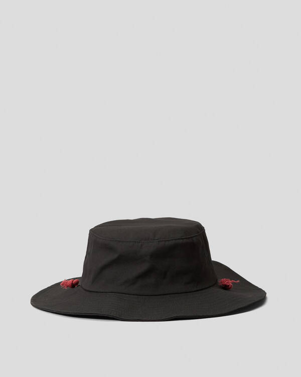 The Mad Hueys Chained Anchor Wide Brim Hat for Mens