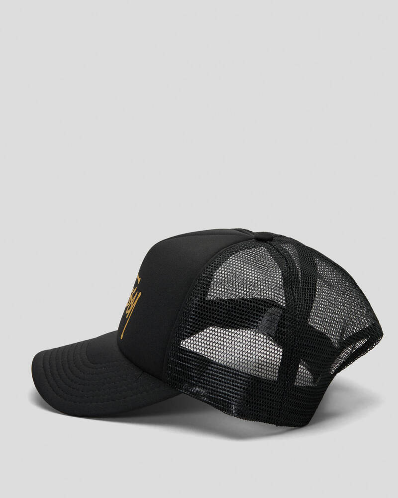 Stussy Graffiti Trucker Cap for Womens