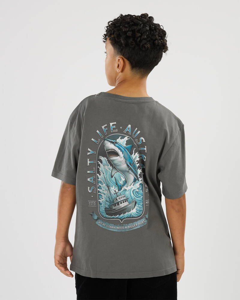 Salty Life Boys' Ocean's Ambush T-Shirt for Mens