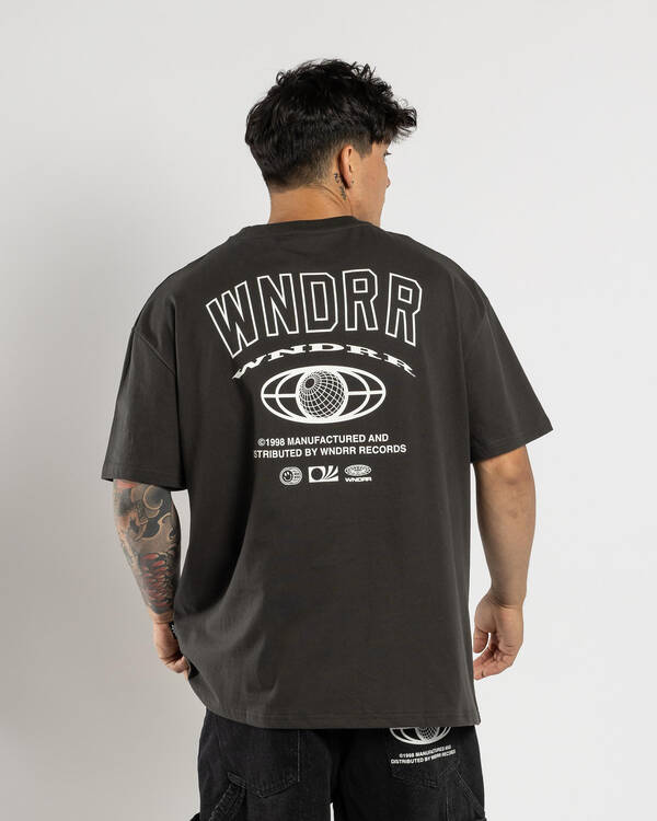 Wndrr Outlet Box Fit T-Shirt for Mens