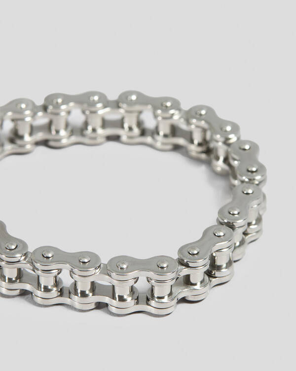 REPUBLIK Metal Bike Chain Bracelet for Mens