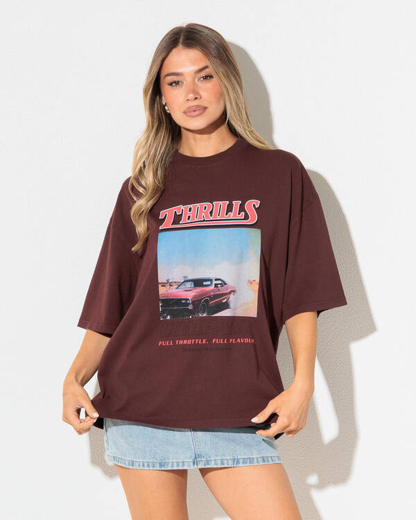 Full Throttle Oversized T-Shirt
