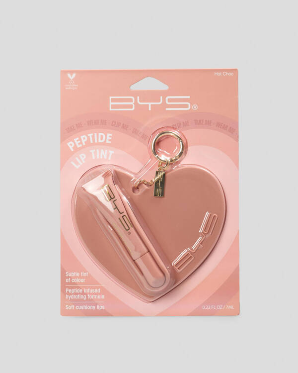 Get It Now Peptide Lip Tint with Heart Charm for Womens