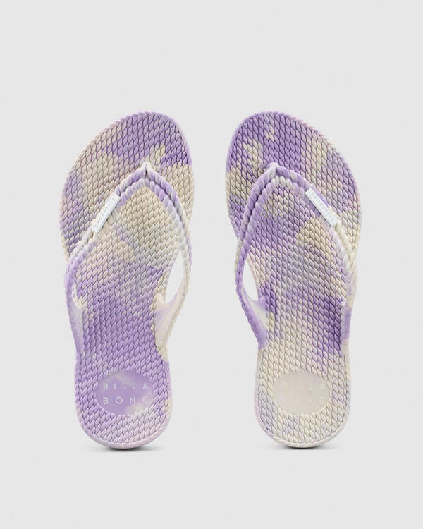 Billabong Girls' Kicks Marble Thongs for Womens