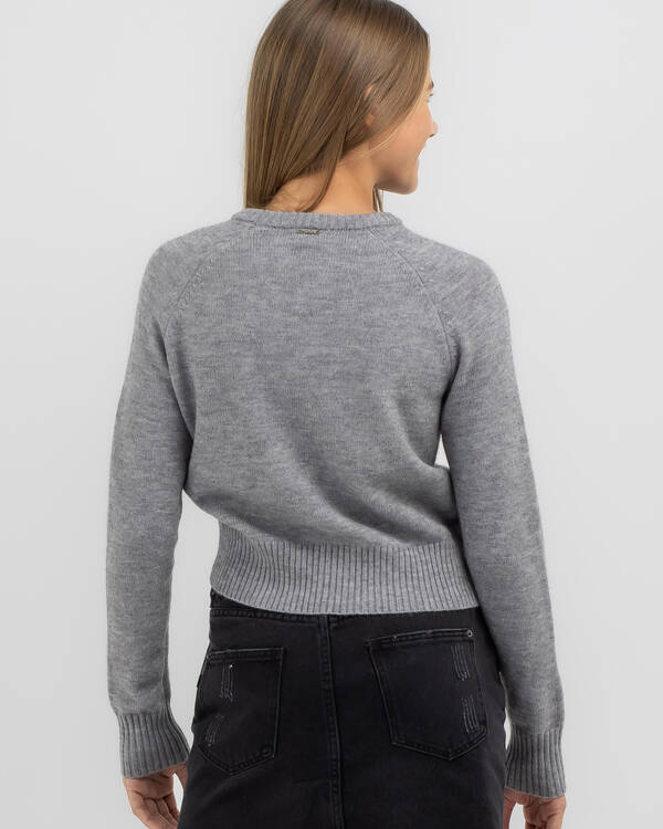 Mooloola Girls' Basic Crew Neck Knit Jumper for Womens