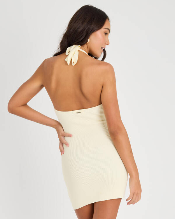 Mooloola Bianca Halter Knit Dress for Womens