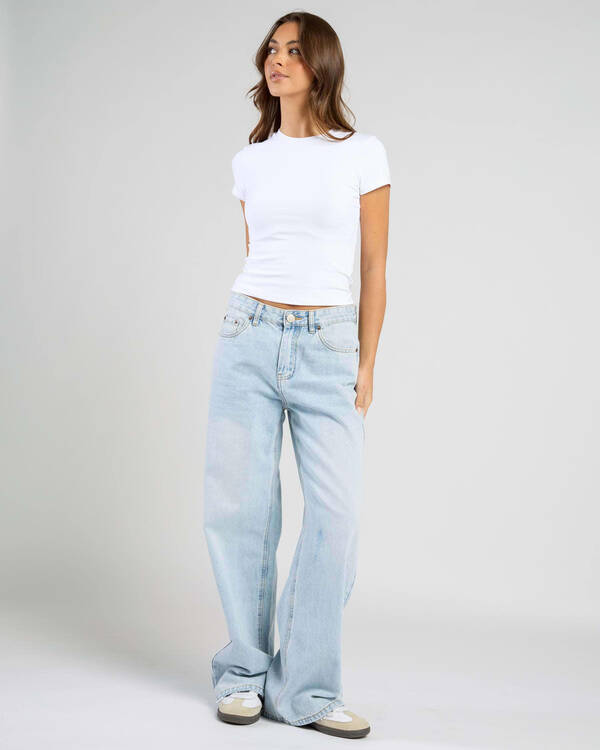 DESU Icon Straight Leg Jeans for Womens