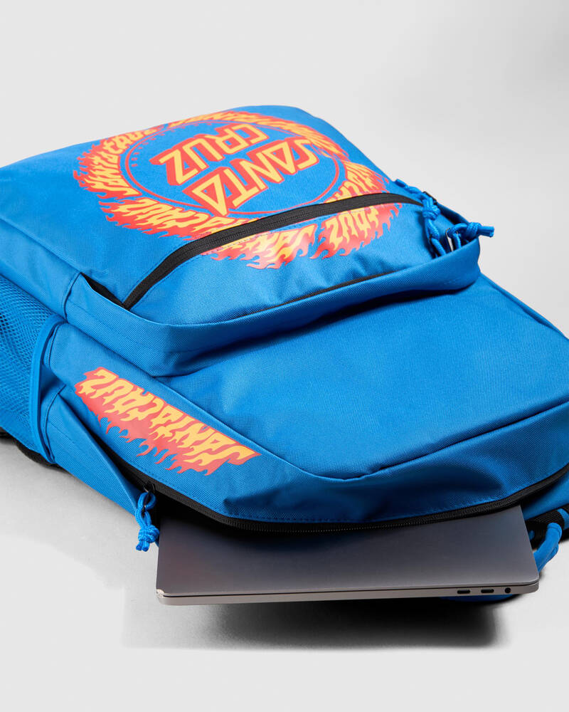 Santa Cruz Flame Ringed Dot Backpack for Mens