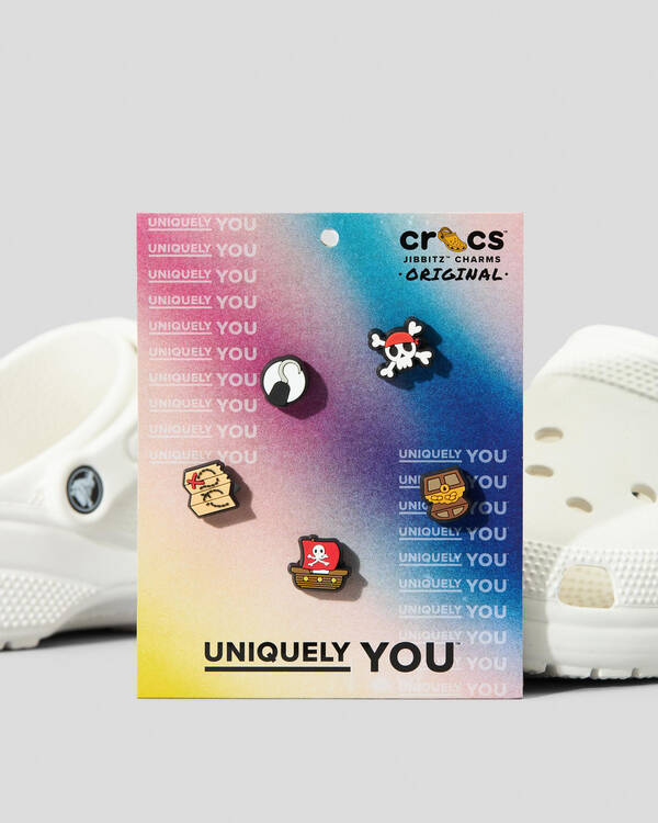 Crocs Tiny Pirates Life 4 Me Jibbitz 5 Pack for Unisex