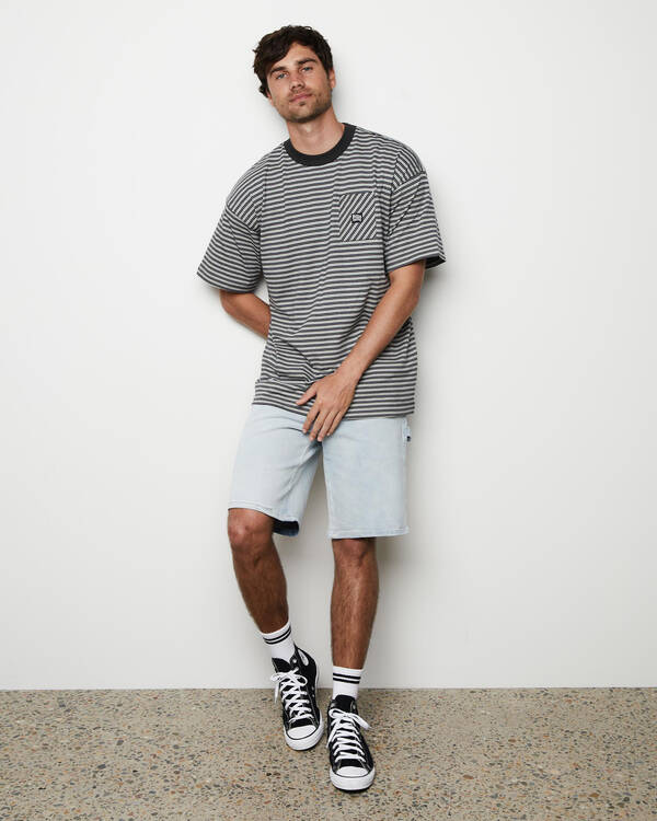 Skylark Baggy Denim Walk Shorts for Mens
