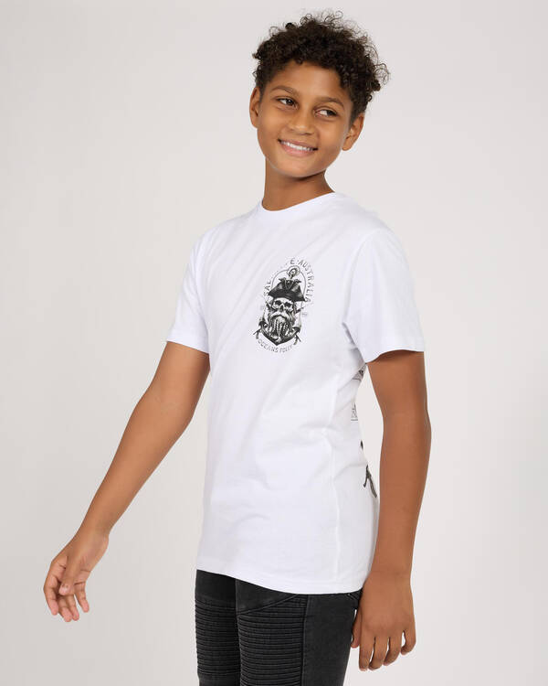 Salty Life Boys' Captain T-Shirt for Mens