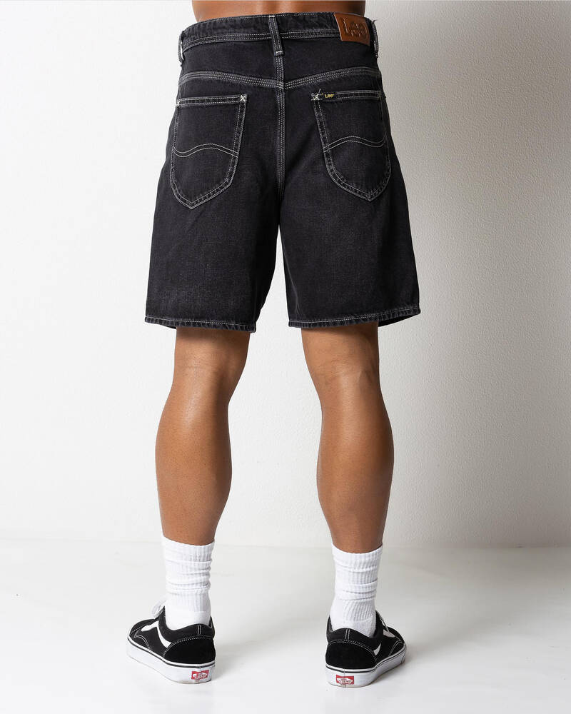 Lee L-Four Baggy Denim Shorts for Mens