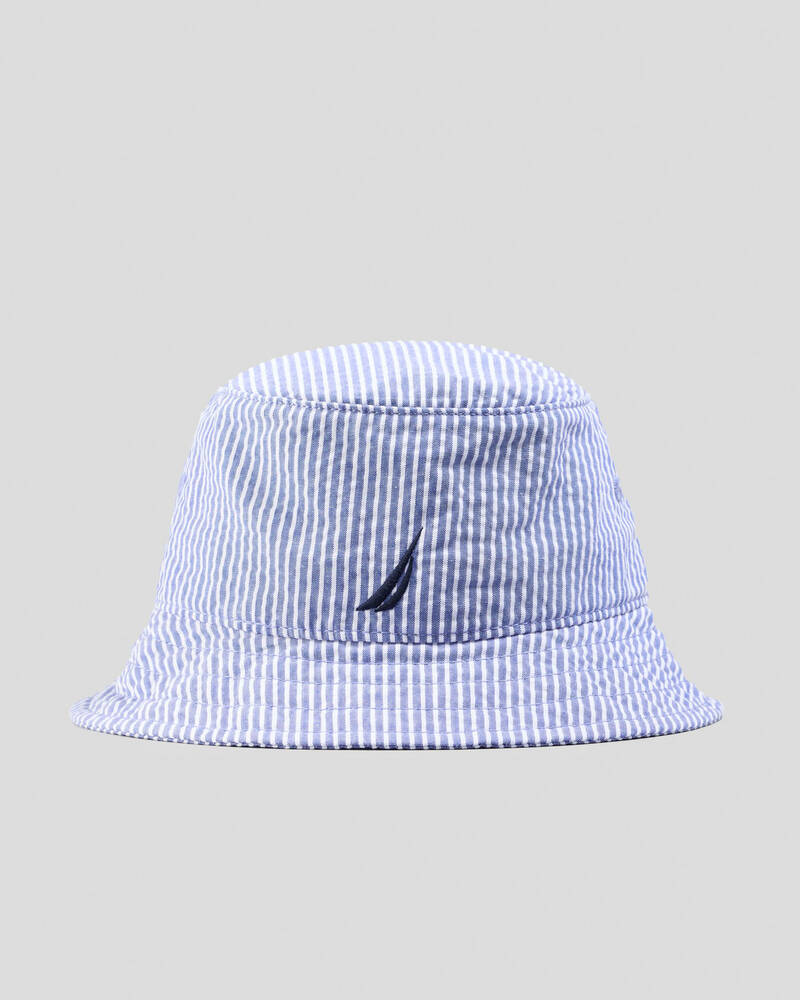 NAUTICA Seersucker Bucket Hat for Mens