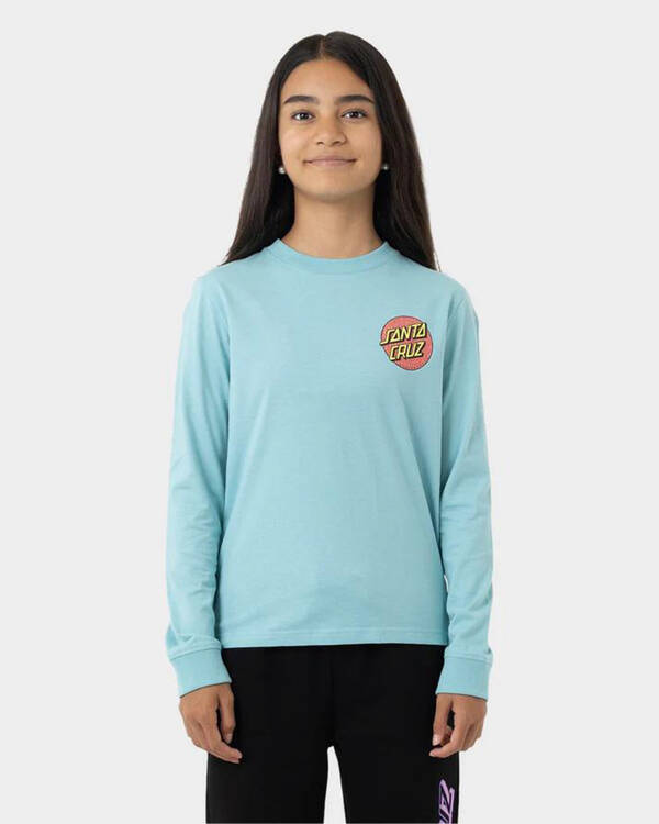 Santa Cruz Girls' Sprinkle Dot Long Sleeve T-Shirt for Womens