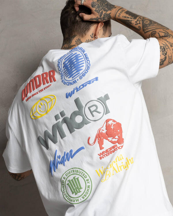 Wndrr Source Box Fit T-Shirt for Mens
