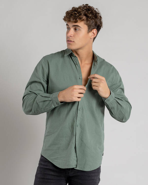 Skylark Hemp Long Sleeve Shirt for Mens
