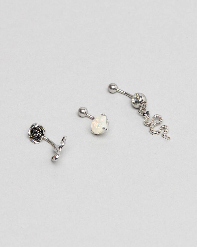 Karyn In LA Jordan Belly Ring Pack for Womens