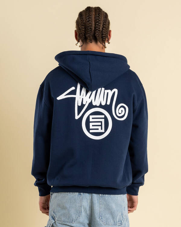 S-Double Shawn Dot Zip Hoodie for Mens