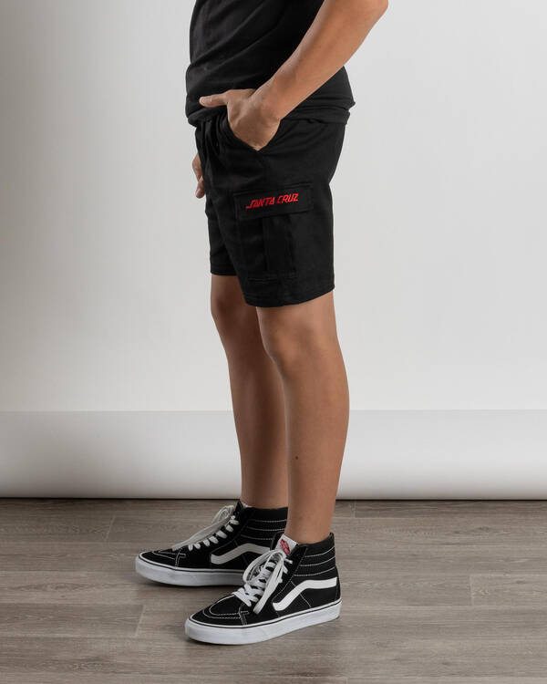 Santa Cruz Boys' Cali Cargo Shorts for Mens
